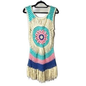 BOHO Crocheted‎ Coverup